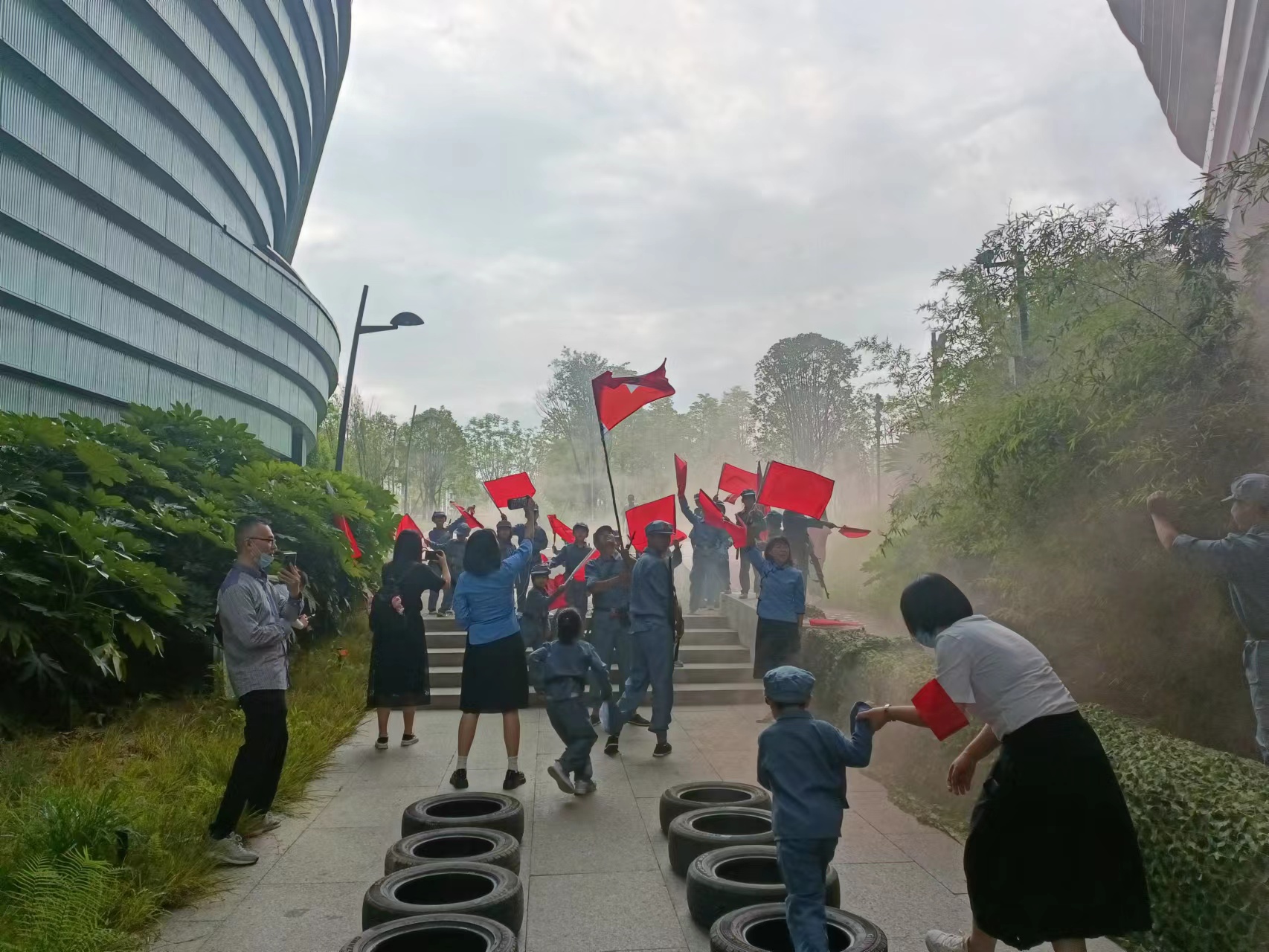 遂宁市图书馆开展红色教育主题沉浸式阅读体验活动
