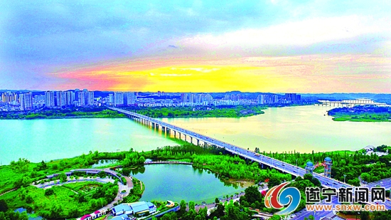遂宁已成为备受瞩目的生态新城