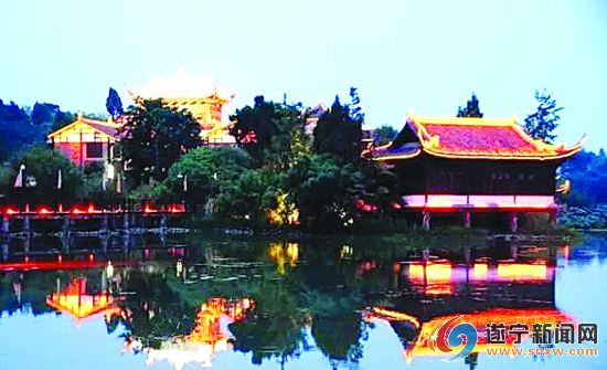 滤镜下的遂宁太美了